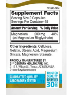 Magnesium Glycinate 200 mg 2