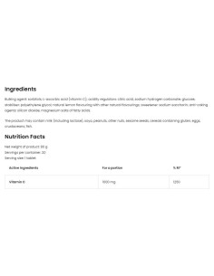 Vitamin C 1000 mg / Effervescent 2