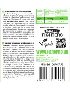 MG + B6 | Magnesium Citrate + B6 2