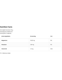 Magnesium Citrate + Potassium + B6 P-5-P Blisters 2