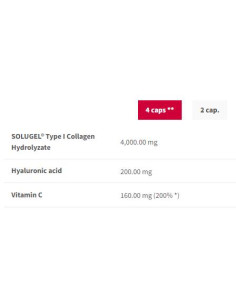 Collagen Max | Solugel with Hyaluronic Acid -amp, Vitamin C 2