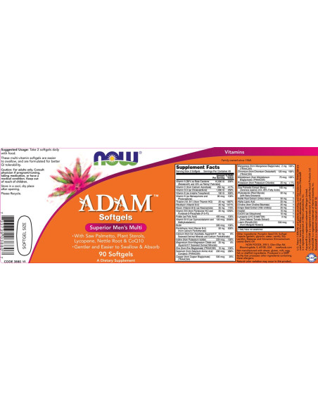 Adam Men-N39,s Vits
