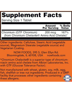 GTF Chromium 200 mcg 2