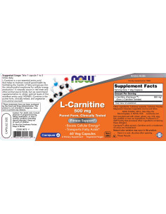 L-Carnitine 500 mg | Carnipure 2