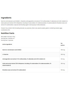 Serenesol | Stress -amp, Serenity Formula with Gaba, L-Theanine -amp, Ashwagandha 2