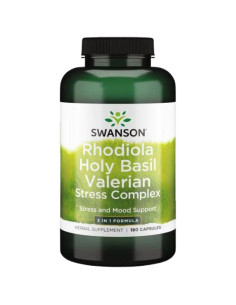 Rhodiola Holy Basil Valerian Stress Complex