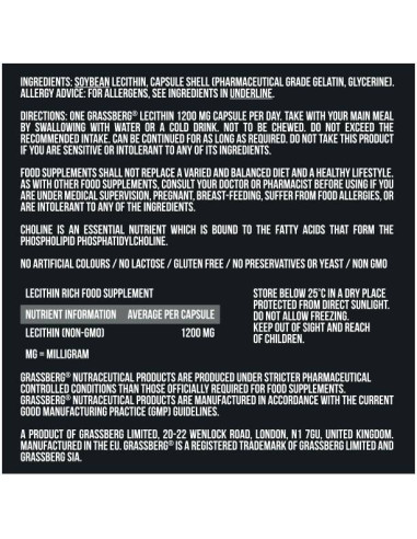 Lecithin 1200mg