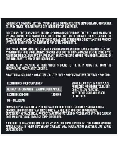Lecithin 1200mg