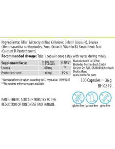 Leuzea Root Extract 60 mg 2