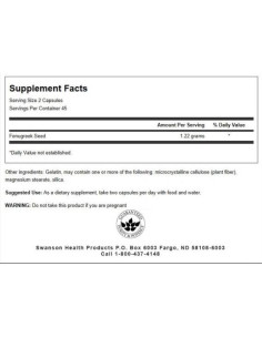 Fenugreek Seed 610 mg 2