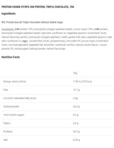 Soft Protein Cookie | with 8g Collagen -amp, No Added Sugar 2
