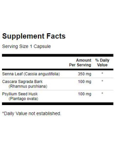 Senna/Psyllium/Cascara Complex 550 mg 2