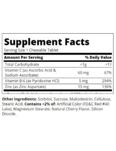 Zinc + Vitamins C -amp, B-6 2