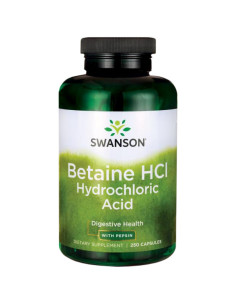 Betaine HCl Hydrochloric Acid with Pepsin