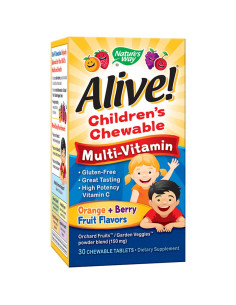 Alive! Children-N39,s Chewable Multi-Vitamin Tablets