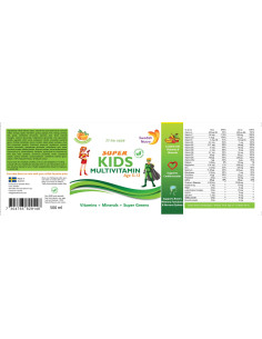 Kids Multivitamin | Vitamins + Minerals + Super Greens 2
