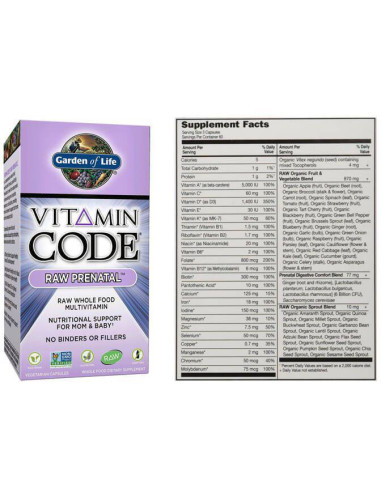 Vitamin Code / RAW Prenatal