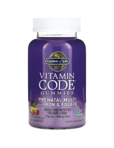 Vitamin Code Prenatal Multi with Iron -amp, Folate Gummies