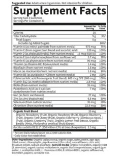 Vitamin Code Prenatal Multi with Iron -amp, Folate Gummies 2