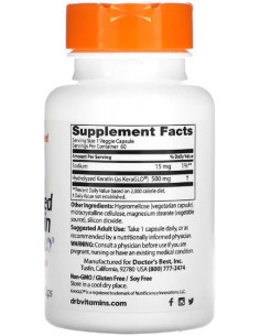 Hydrolyzed Keratin 500 mg | with KeraGLO 2