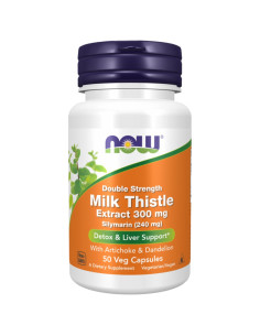 Milk Thistle - Silymarin Extract | Double Strength with Artichoke -amp, Dandelion