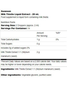 Milk Thistle Liquid Extract 2