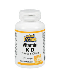 Vitamin K2 120 mcg | D3 1000 IU