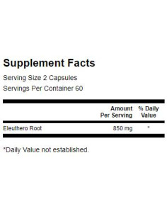 Eleuthero Root 425 mg 2