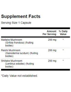 Triple Mushroom Complex 600 mg 2