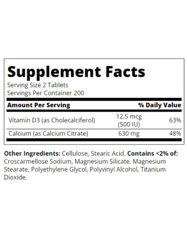 Calcium Citrate + D3 Maximum