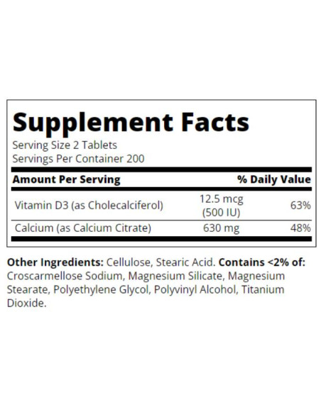 Calcium Citrate + D3 Maximum