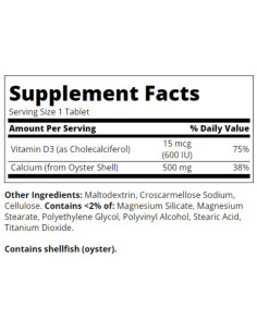 Calcium 500 + Extra D3 2