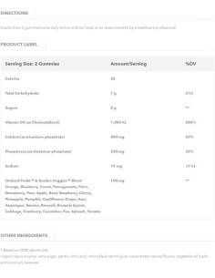 Alive! Calcium + Vitamin D3 250 mg 2