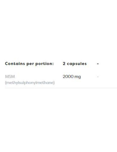 MSM 1000 mg