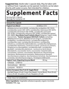 Raw Probiotics Vaginal Care 2