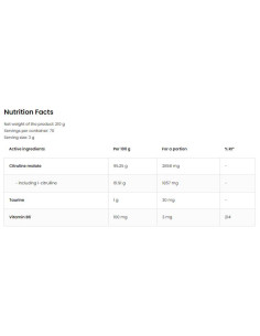 Citrulline Malate Powder 2