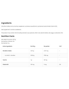 Citrulline Malate Powder 2