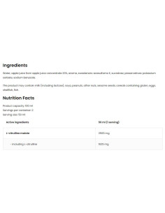 Citrulline Shot | 5000 mg L-Citrulline Malate 2