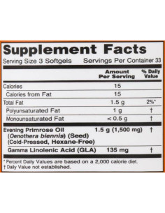 Evening Primrose Oil 500 mg 2