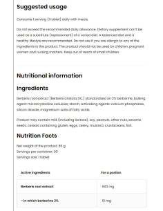 Berberine 500 mg 2