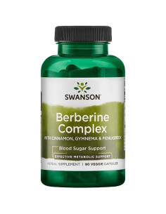 Berberine Complex with Cinnamon, Gymnema -amp, Fenugreek 600 mg