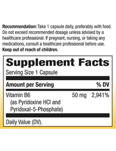 Vitamin B-6 50 mg 2
