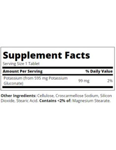 Potassium Gluconate 595 mg 2