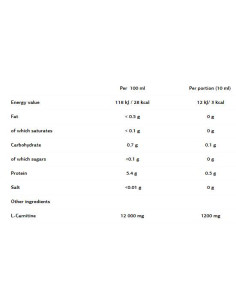 L - Carnitine Concentrate 2
