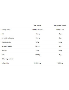 L - Carnitine Concentrate 2