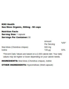 Sea Moss Organic 500 mg 2