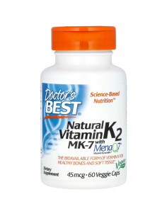 BEST Natural Vitamin K2 MK-7 45 mcg