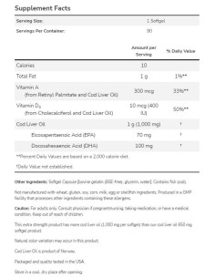 Cod Liver Oil 1000 mg 2