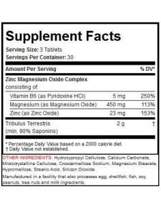 Testo Hardcore | Tribulus + ZMA 2