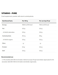 Vitargo Pure 2